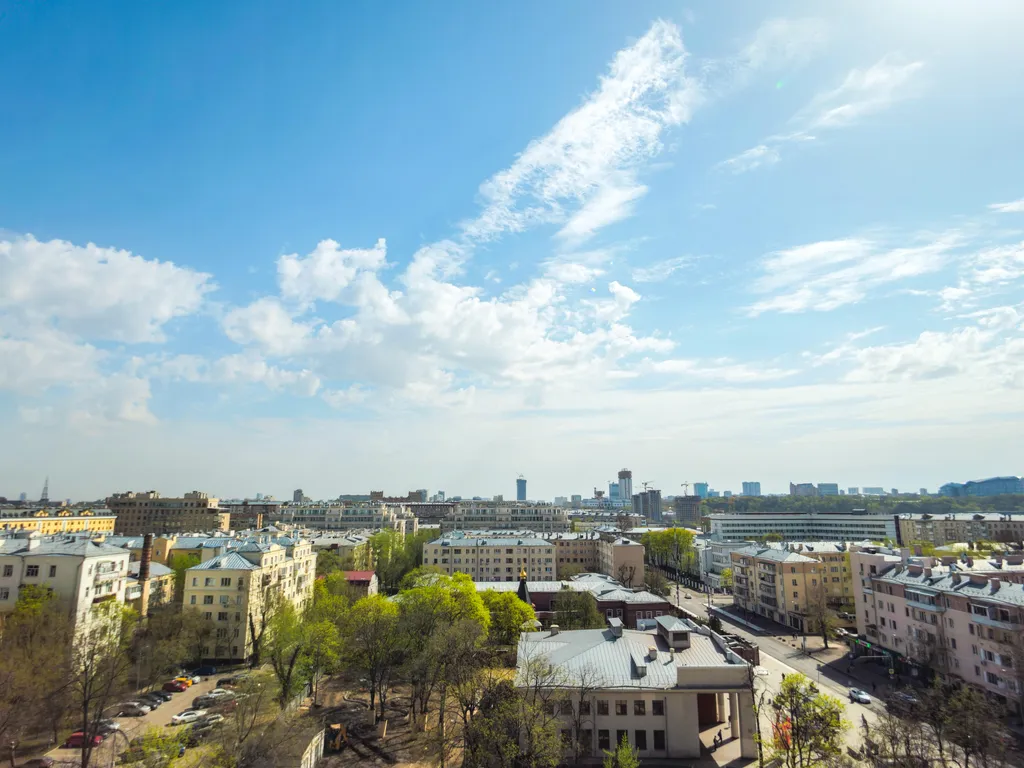 Квартира Квартира Дом у метро, с панорамным видом на Москву, СК Лужники, МГУ — Москва
