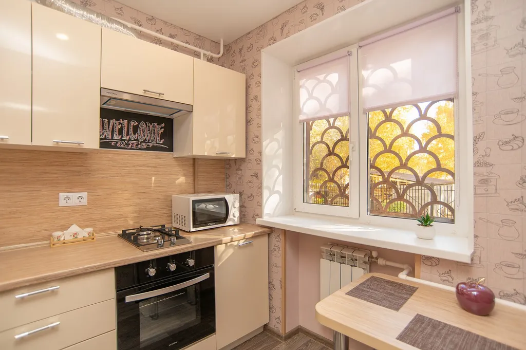 Светлая квартира в центре, вблизи парка Притяжение