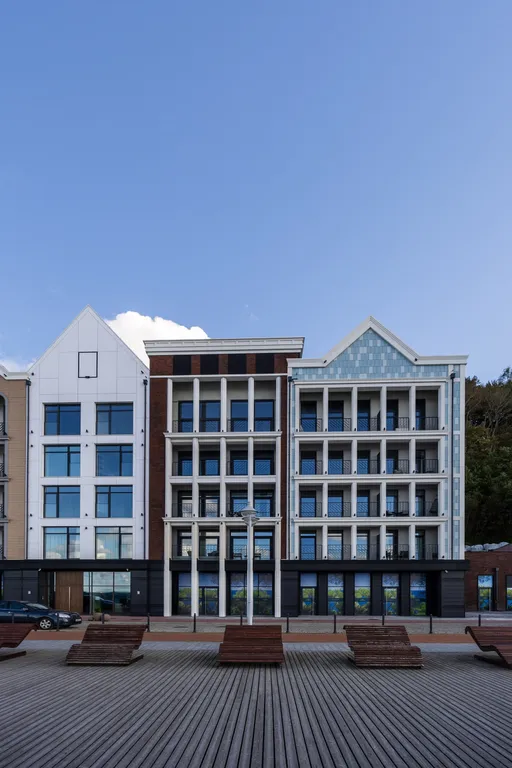 Апартамент с прямым видом на море, 1 линия жк променад