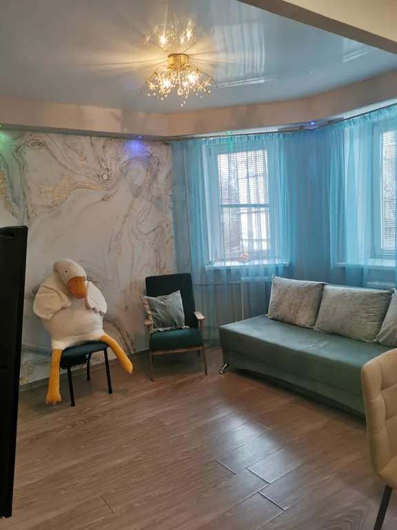 Студия с отдельной спальной зоной