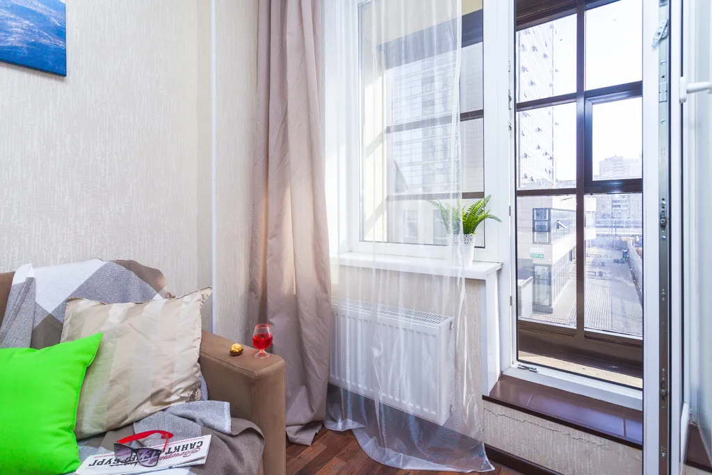 Квартира Апартаменты-студия улучшенный с балконом 3 — Санкт-Петербург