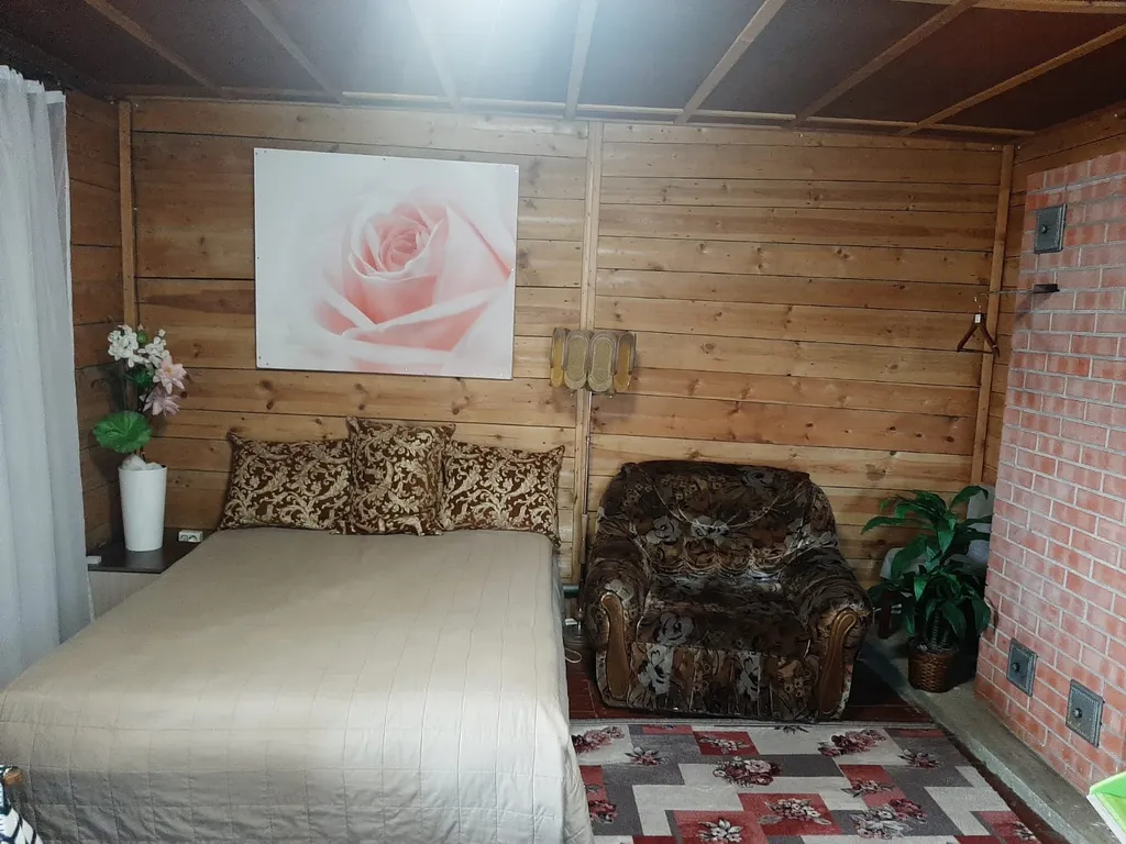 Деревенский дом у озера