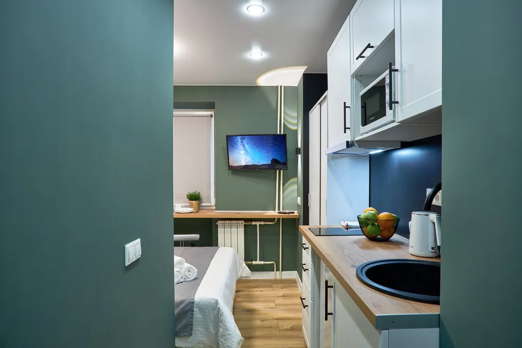 Компактный комфорт: ваша идеальная студия