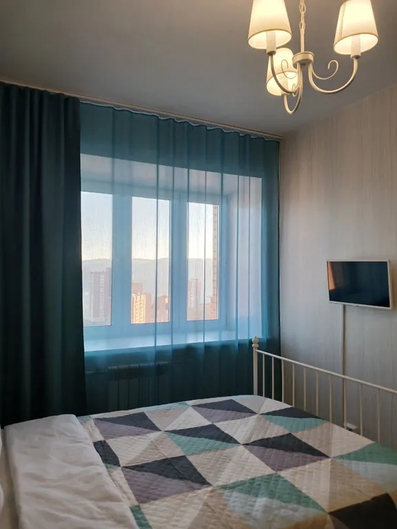 Квартира Квартира Уютная евродвушка в студгородке — Красноярск