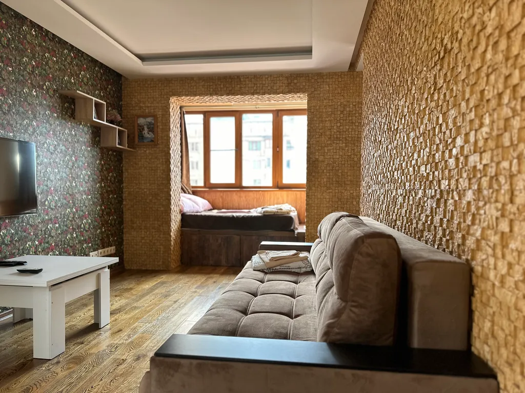 Уютная однокомнатная квартира для 2-3 человек в центре Гагры