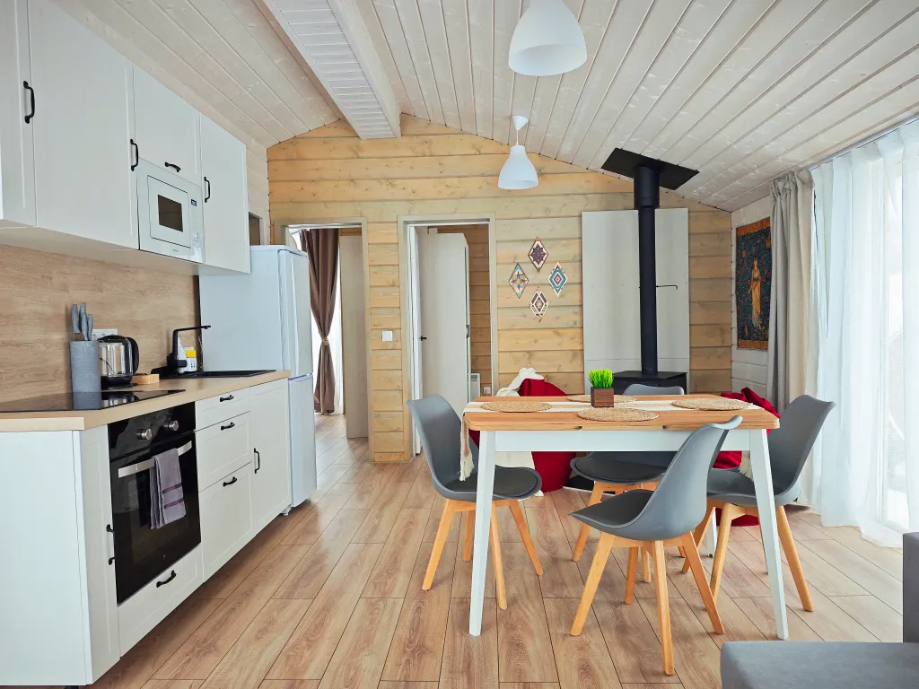 Коттедж Русский домик с печью и банькой — Кискелово