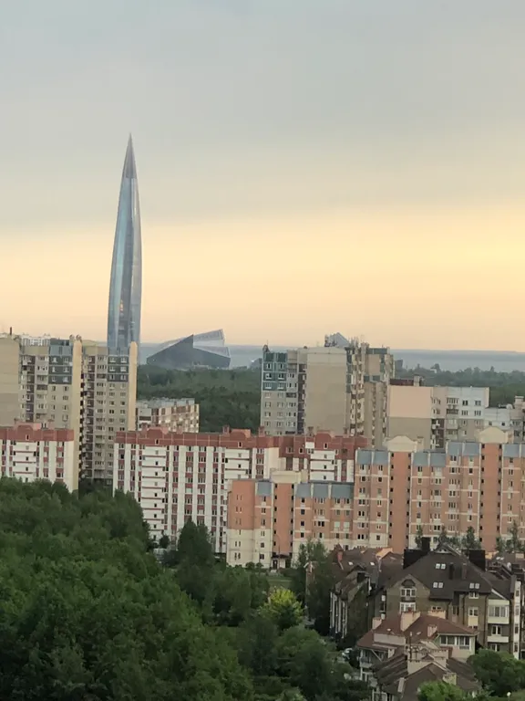 Уютная квартира с видом на Лахта центр
