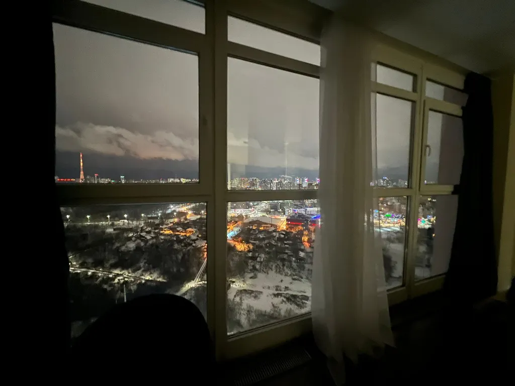 Уютная квартира с панорамным видом на город