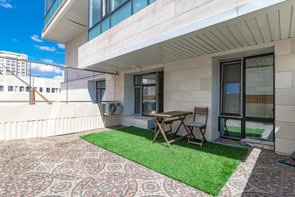 Апартамент с террасой, ЭКСПО, Mega Silky Way