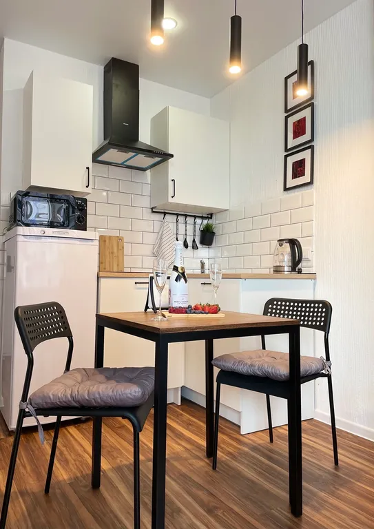 Уютная студия с хорошим евроремонтом