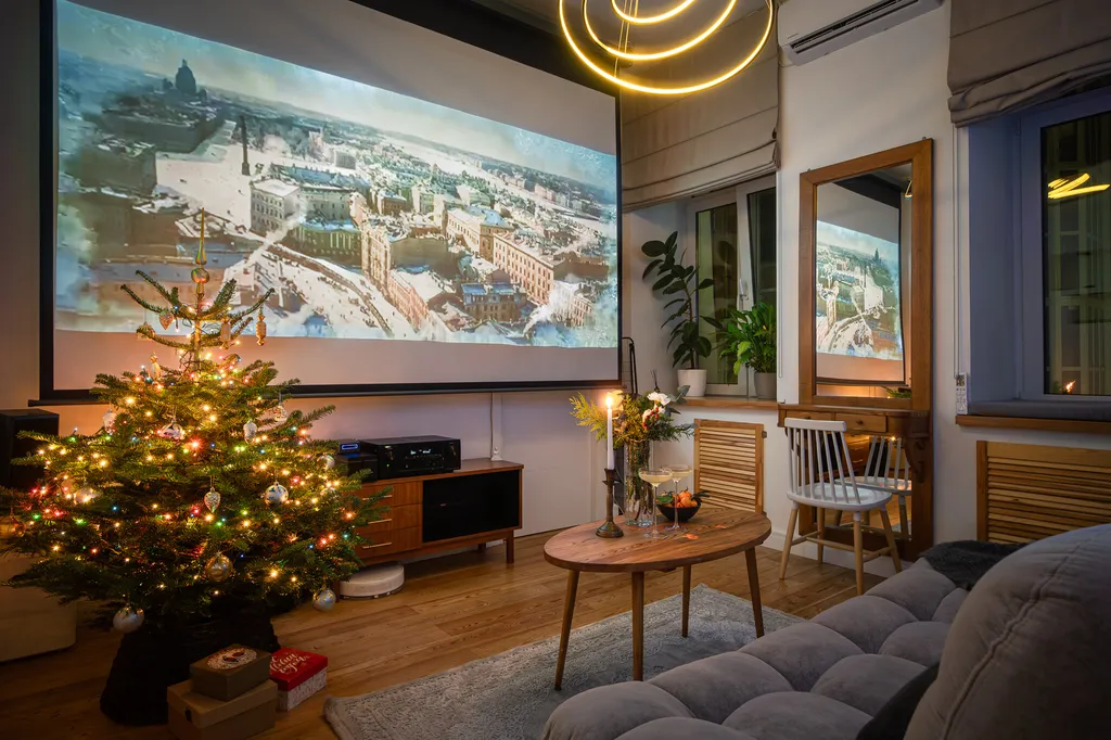 Квартира Квартира в центре с проектором, домашним кинотеатром и кофемашиной — Санкт-Петербург