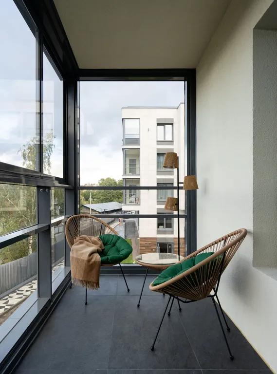 Апартаменты с двумя спальнями рядом с Финским заливом в Сестрорецке