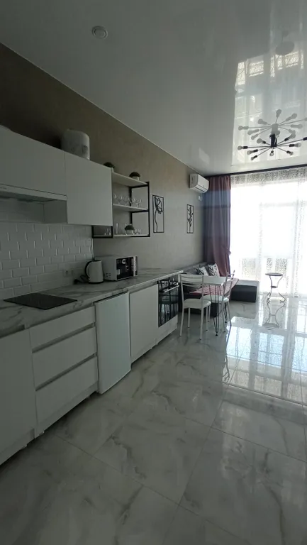 Квартира Квартира Евродвушка у моря с бассейном — Анапа