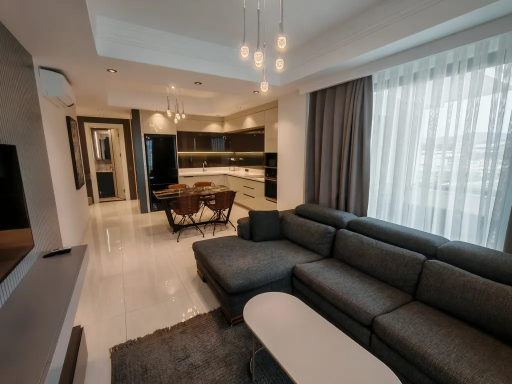 Квартира 1+1 в Azura World c видом на бассейн и аквапарком — аренда посуточно в Аланья