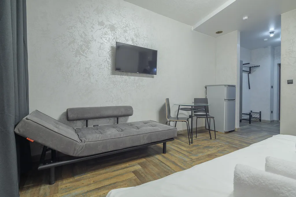 Квартира Квартира Полулюкс с джакузи с видом на реку — Новосибирск