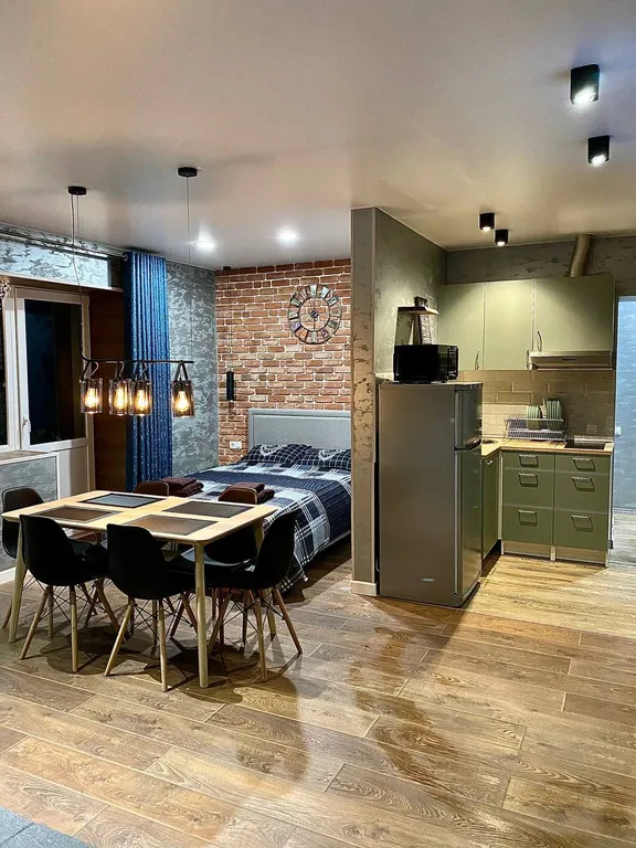 Квартира с шикарным видом Dombay_flats "Енот"