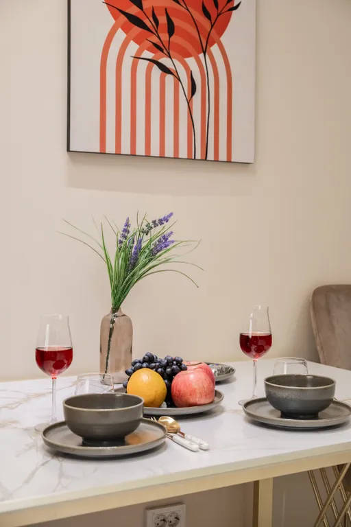 Современная студия с панорамой Tashkent City