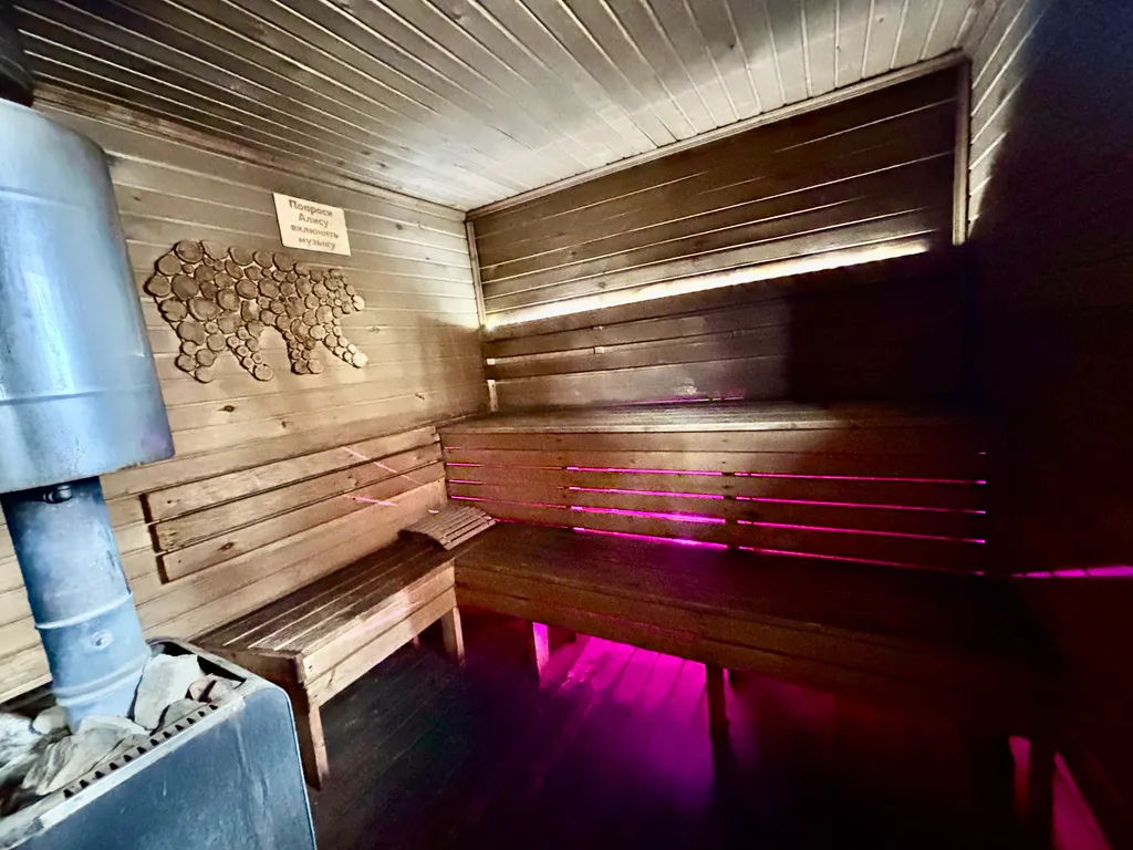 Скандинавский дом Мандарин Делюкс с баней и купелью фурако