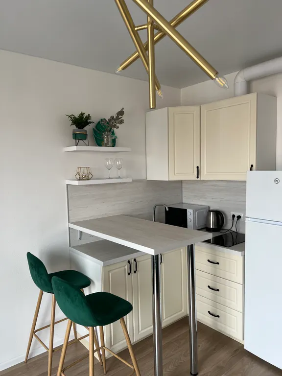 Стильные-изумрудные апартаменты с шикарным видом