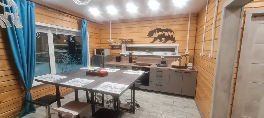 Коттедж ХоббитГеш уютный дом из бруса — Шерегеш