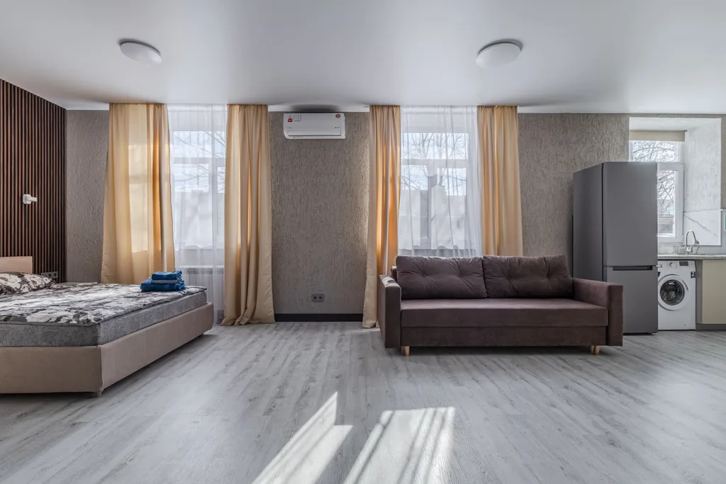 Большая студия для отдыха и восстановления после долгой поездки