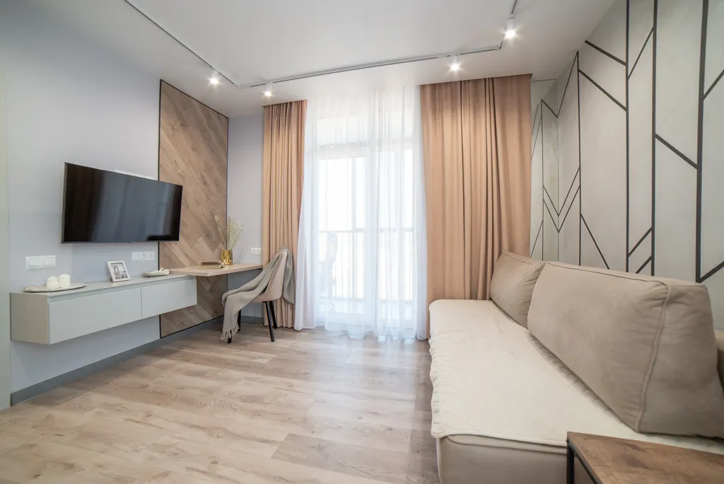 1-комнатная квартира около метро Чкаловская для 4 гостей