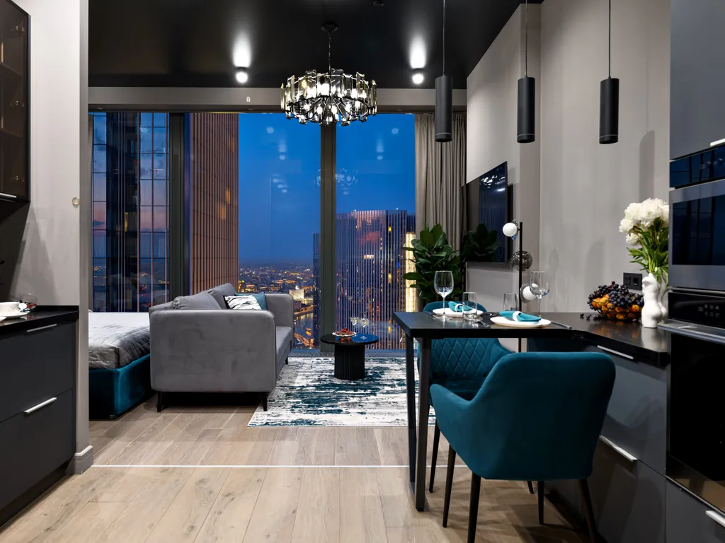 Квартира Квартира Видовая студия GM в Москва-Сити – твой личный penthouse — Москва