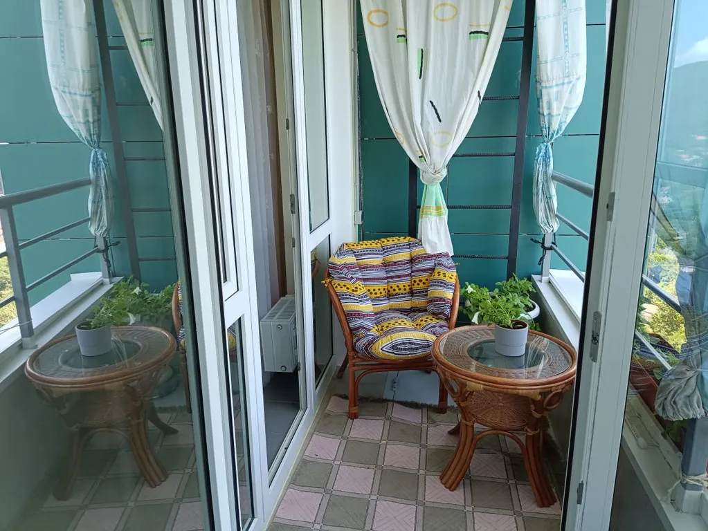 Уютная квартира с видом на море и горы