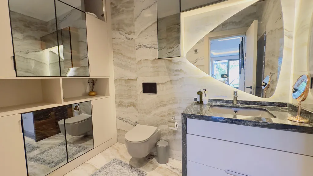 Duplex 3+1 в современном комплексе Via Mar Residence с выходом в сад