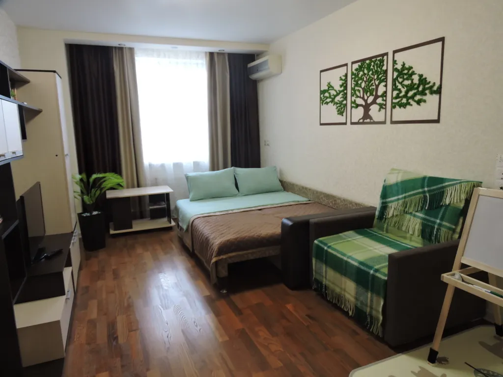 1-комнатная уютная квартира в новом доме — аренда посуточно в Волгоград