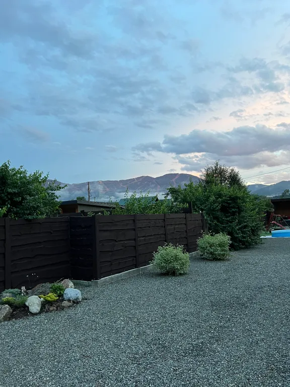 Дом благоустроенный с видом на гору