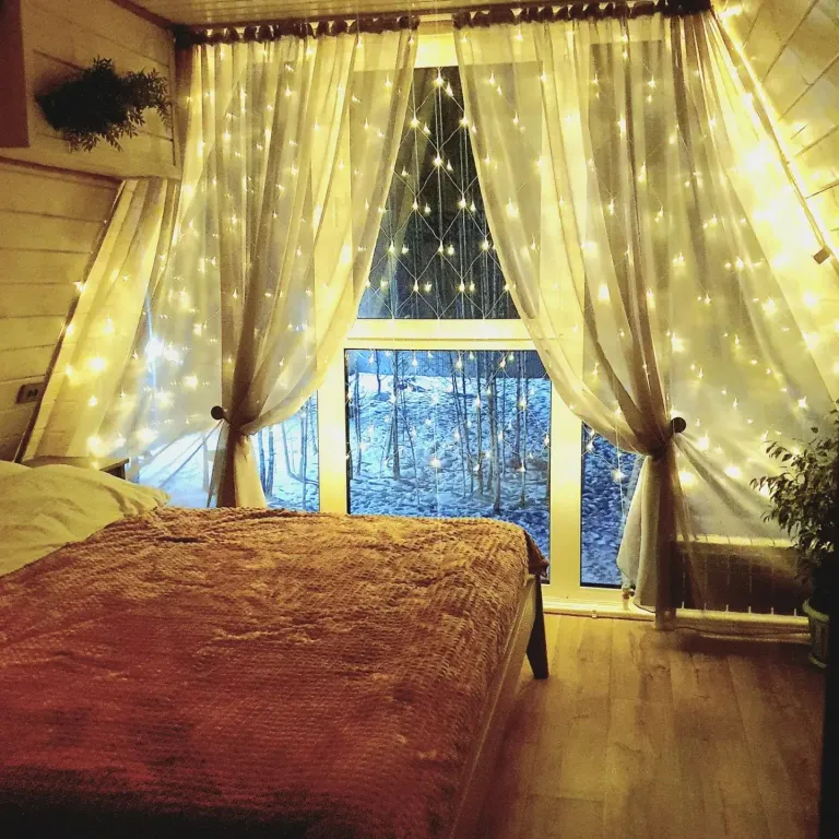 Домик в лесу А-фрейм вилладж