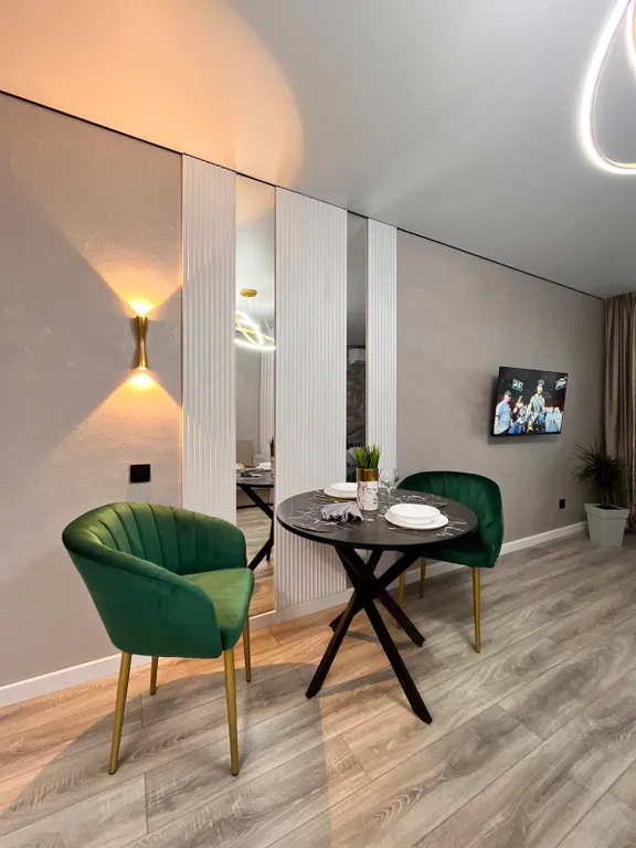 Новая стильная студия недалеко от вокзала