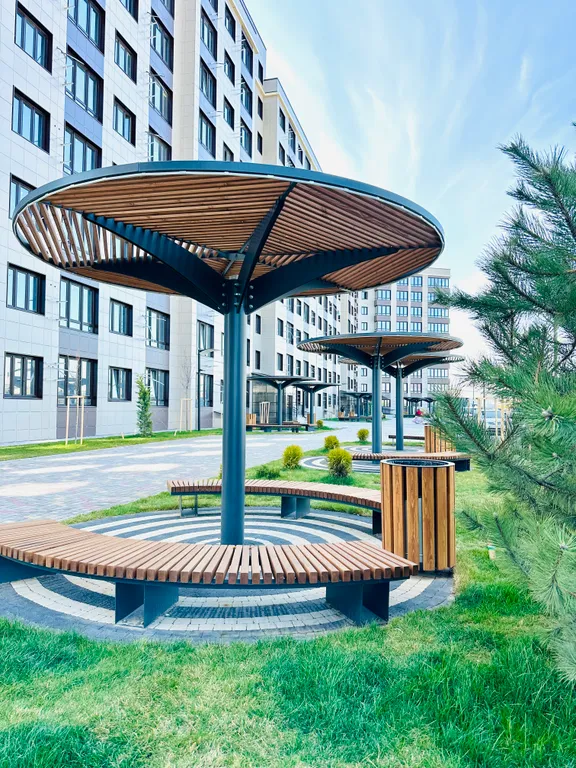 Студия на верхнем этаже