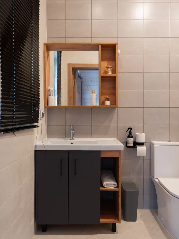 Уютный дом с камином и сауной у Охта Парка