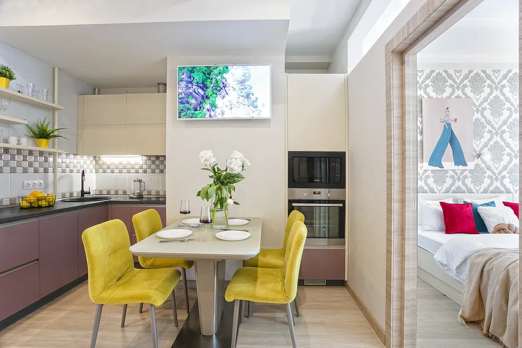 В самом центре с видом на море