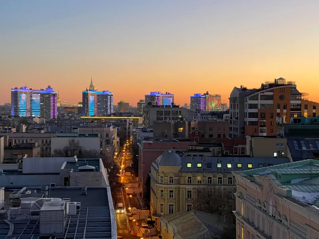 Квартира Просторная квартира с красивым видом на Тверской, 5 минут до Кремля — Москва