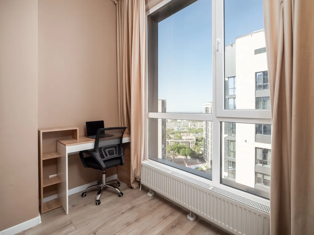 Квартира евродвушка с потрясающим видом на город