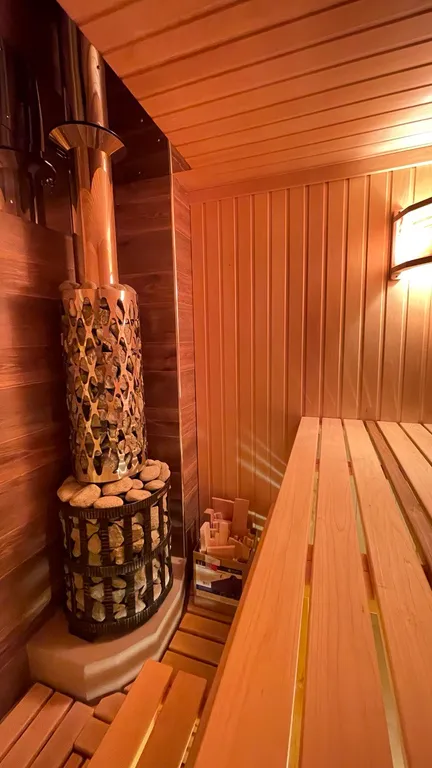 Новый уютный коттедж с баней на дровах