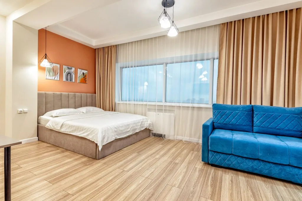 Элитные апартаменты с панорамным видом из окна в самом центре столицы