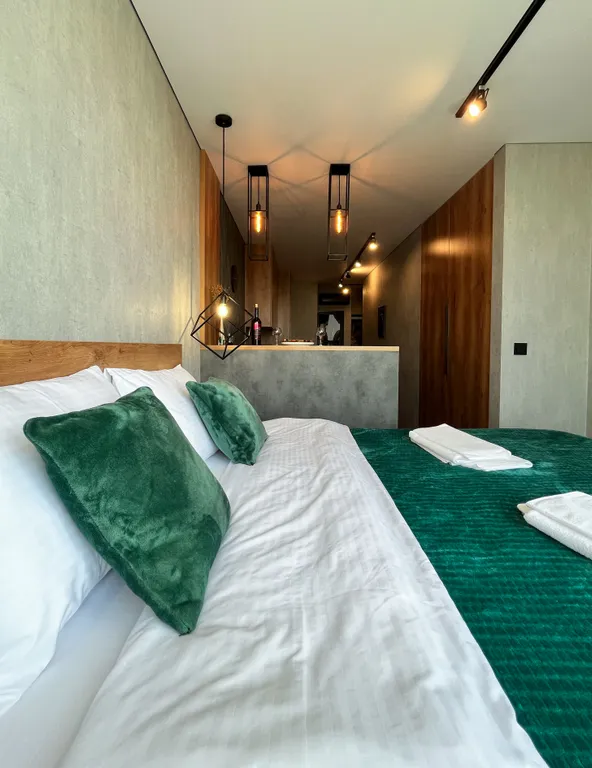 Студия на 24 этаже с видом на Дон