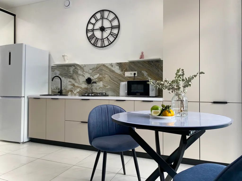 Стильная еврооднушка с видом на Волгу