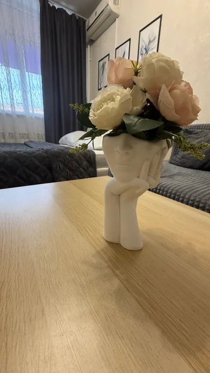 Просторная студия со всем необходимым для комфорта