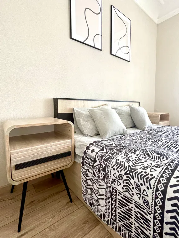 Двухкомнатная квартира с видом, рядом с морем