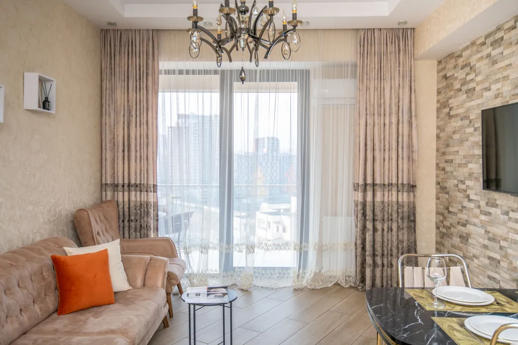 Уютная 2BR квартира у парка Мзиури, полностью оборудована