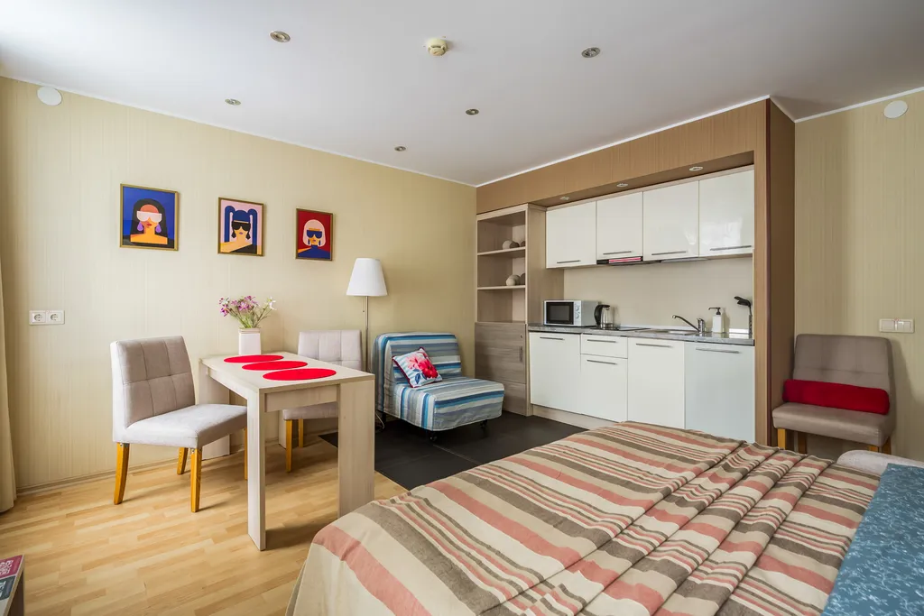 Квартира Квартира Просторная студия рядом с центром — Санкт-Петербург