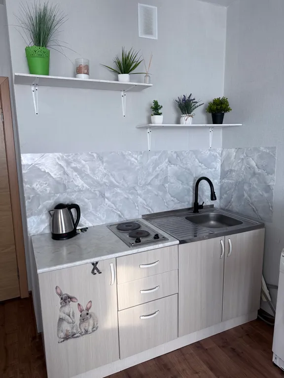 Уютная студия на 24 этаже с шикарным видом