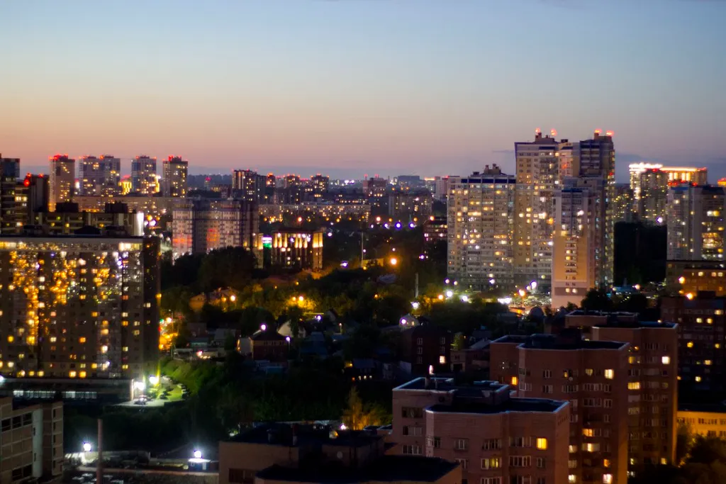 2-комнатная квартира в центре с видом на город