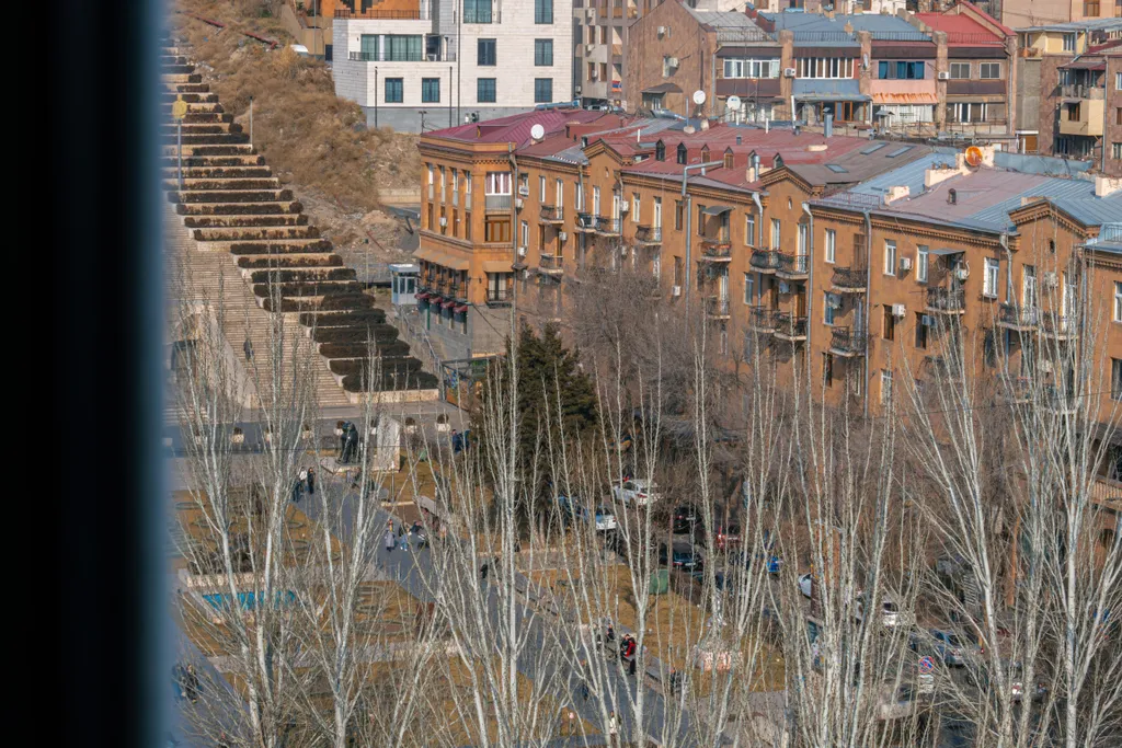 Апартаменты с видом на Каскад