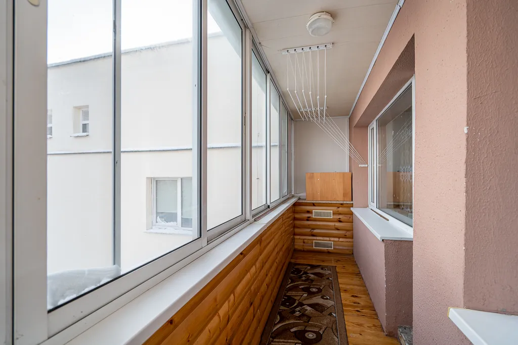 Трехкомнатная квартира с видом на реку Свислочь